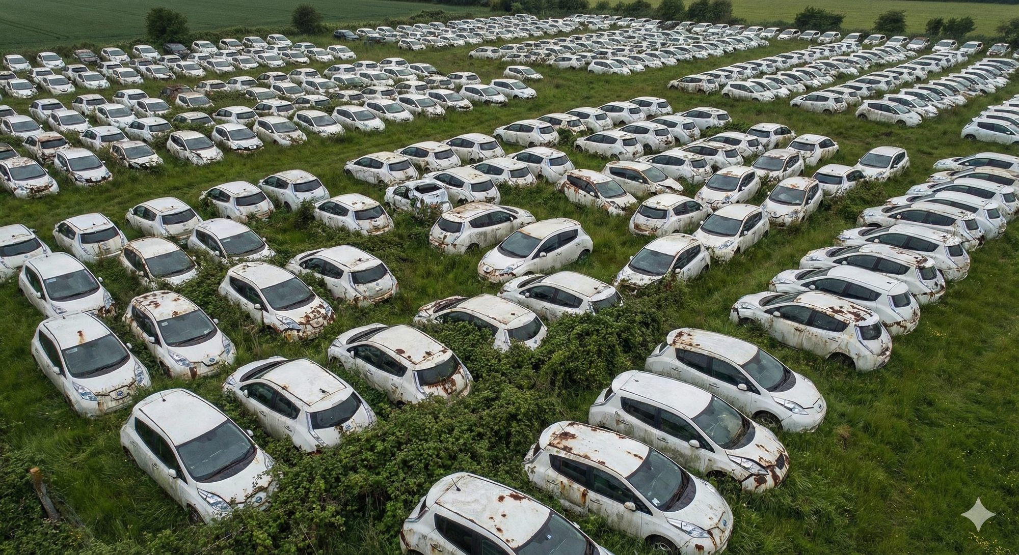 [Фронт II / Тема 10-А] Призрачните флотилии: Защо хиляди чисто нови коли гният по полетата на Китай?