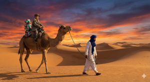 Епизод 10: Златният залез на Сахара и керванът на Хасан