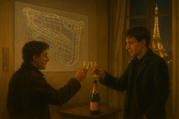 Париж, 2007: Как се учих да проектирам в CATIA от самия извор