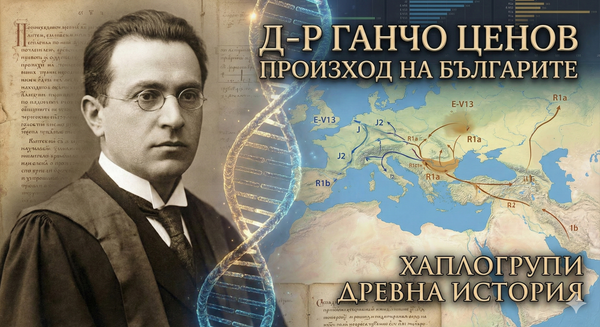 Пророчеството на Ганчо Ценов: Как ДНК данните от XXI век потвърдиха тезите от 1910 година